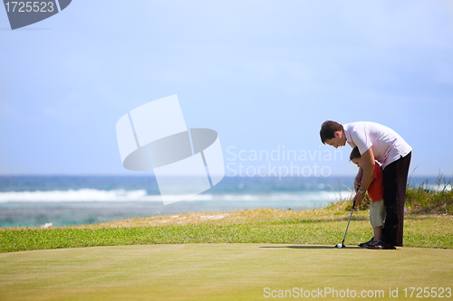 Image of Family golf