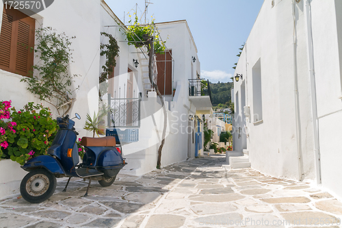 Image of Typical small street in a Greece