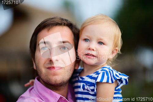 Image of Father and daughter