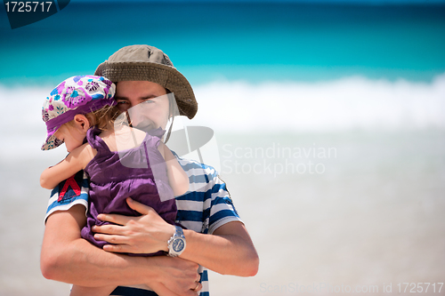 Image of Father and daughter portrait