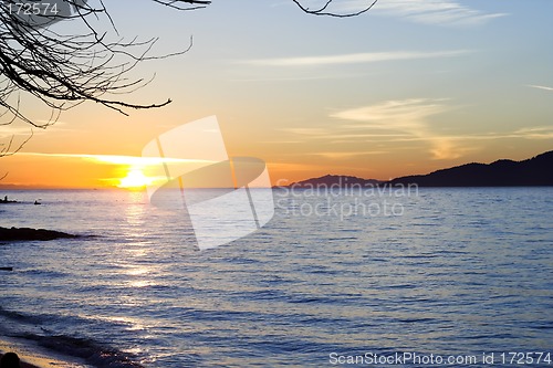 Image of landscape sunset