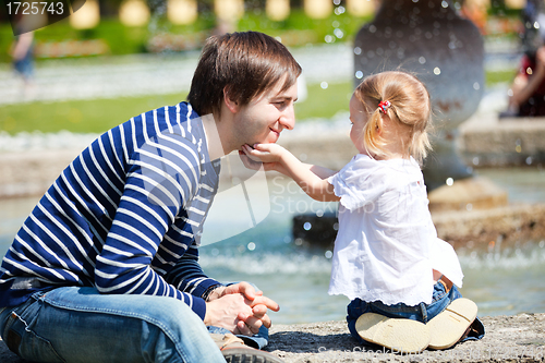 Image of Father and daughter