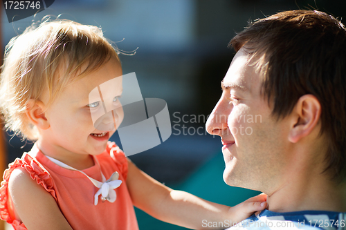 Image of Father and daughter