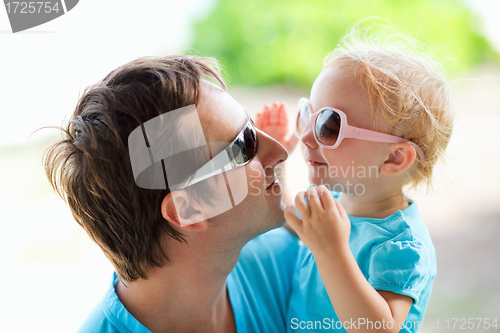 Image of Father and daughter