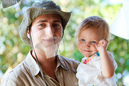 Image of Father and daughter