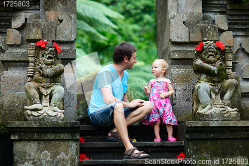 Image of Father and daughter