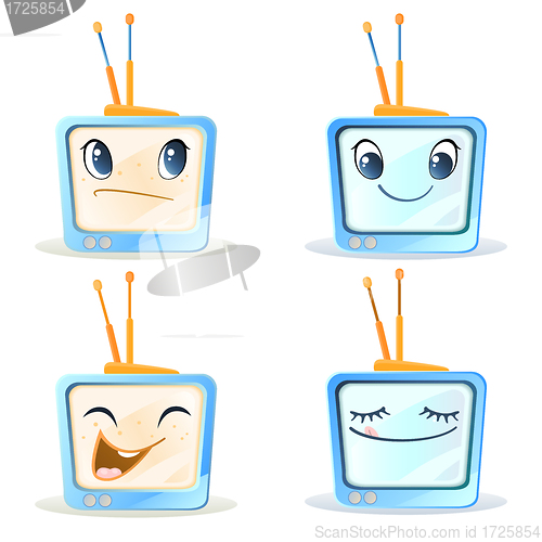 Image of Four funny tv 