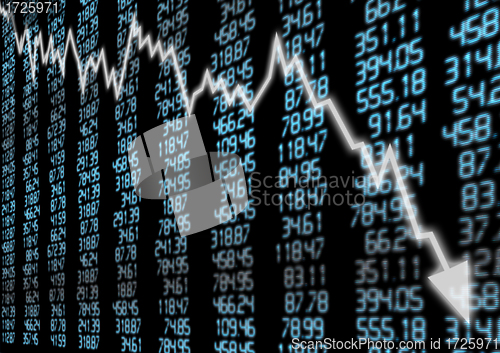 Image of Stock Market Down