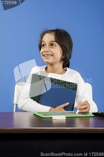 Image of happy little girl