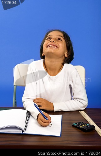 Image of happy little girl