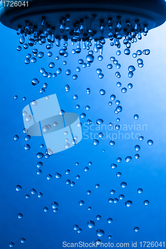 Image of Shower Head with Droplet Water