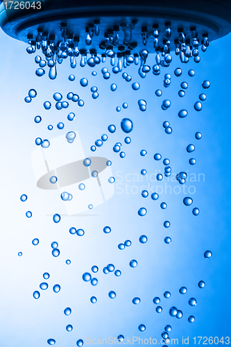 Image of Shower Head with Droplet Water