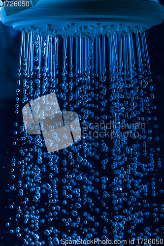 Image of Shower Head with Droplet Water