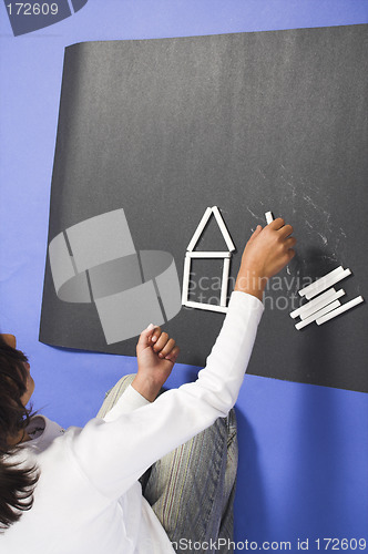 Image of black board