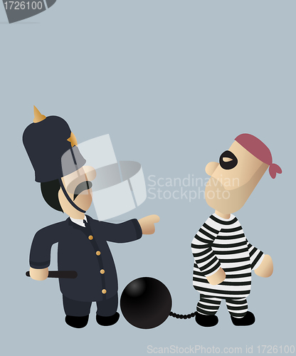 Image of Cop and thief