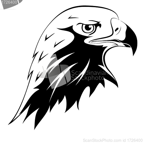 Image of Tattoos. Eagle's head