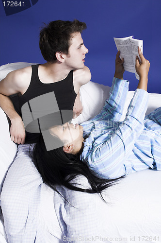 Image of couple on couch