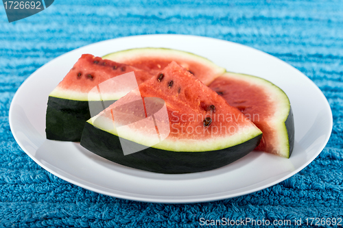 Image of Watermelon slices.