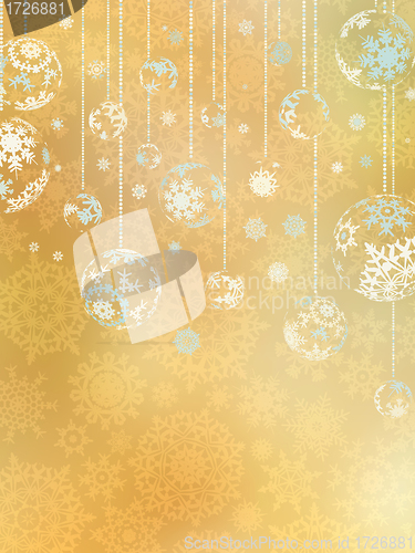 Image of Vintage merry christmas and happy new year. EPS 8