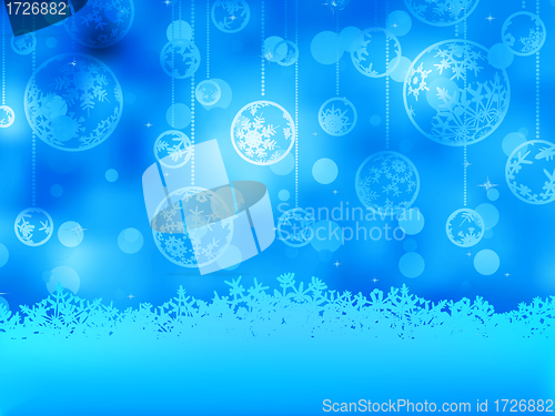 Image of Elegant christmas background. EPS 8