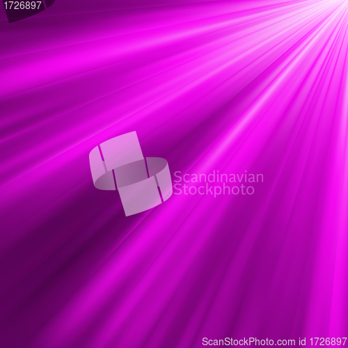 Image of Violet luminous rays. EPS 8