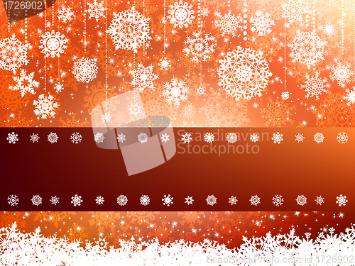 Image of Elegant christmas background. EPS 8