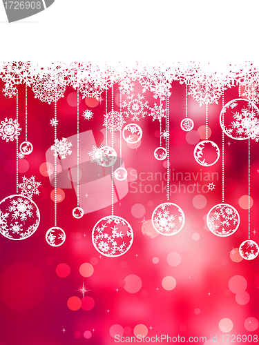 Image of Elegant christmas background. EPS 8