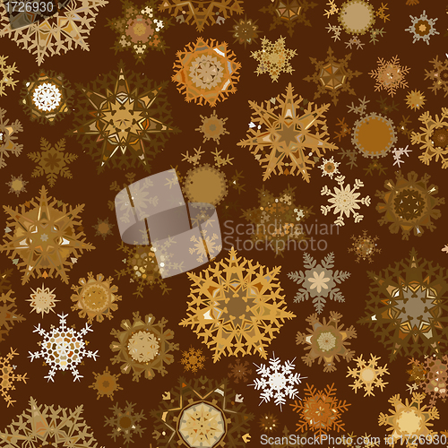 Image of Seamless retro christmas texture pattern. EPS 8