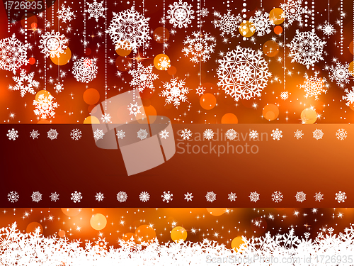 Image of Elegant christmas background. EPS 8