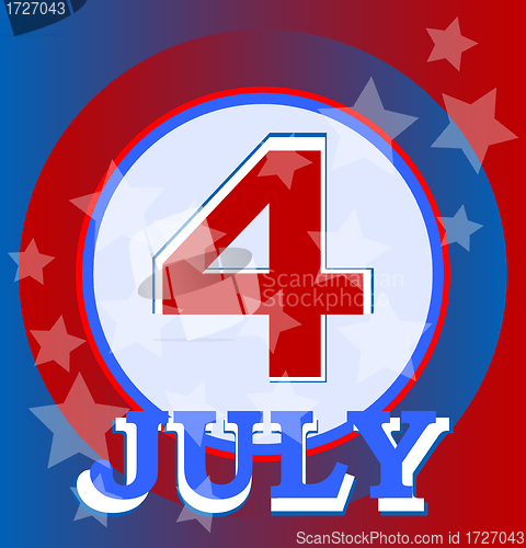 Image of 4th of July independence day background