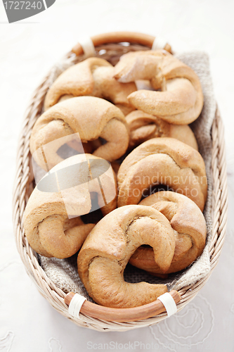 Image of yeast cinnamon croissant