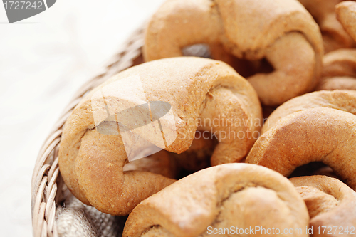 Image of yeast cinnamon croissant
