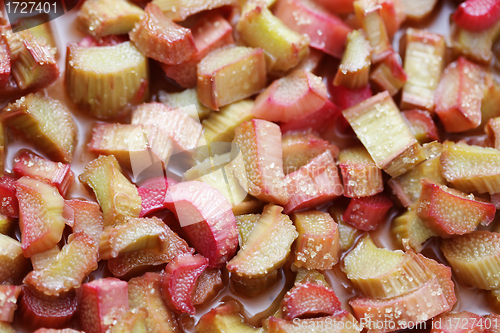 Image of rhubarb tart