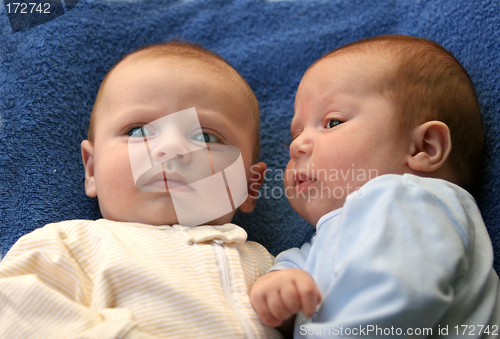 Image of Twin baby boys