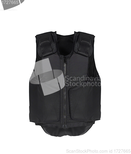 Image of Bulletproof vest. Isolated on white.