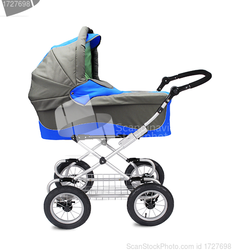 Image of A modern pram isolated