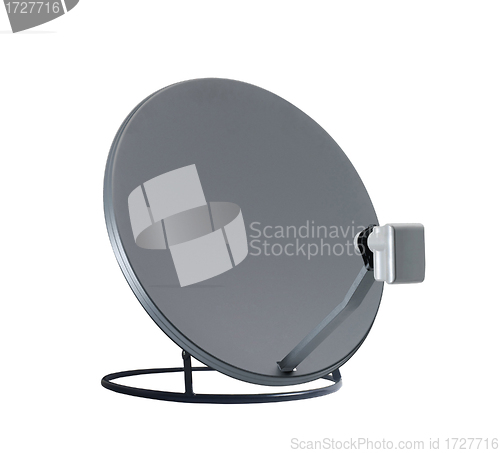 Image of isolated satelite dish