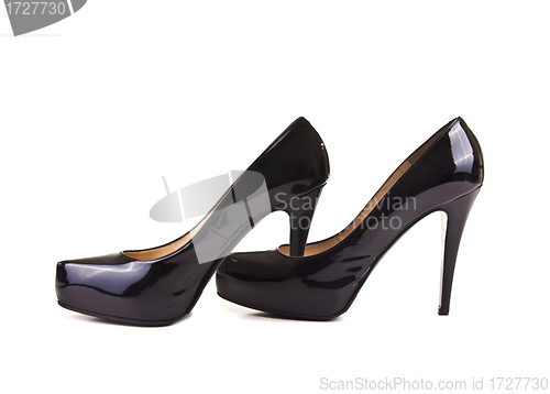 Image of black female shoes