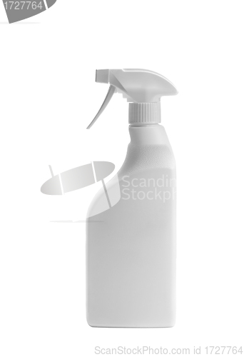 Image of White Spray Bottle Isolated on White