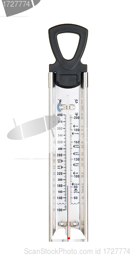 Image of thermometer isolated