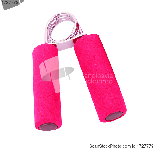 Image of hand grip isolated
