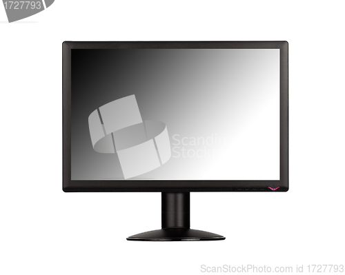 Image of Tft monitor isolated