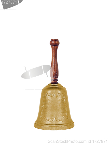 Image of School bell isolated