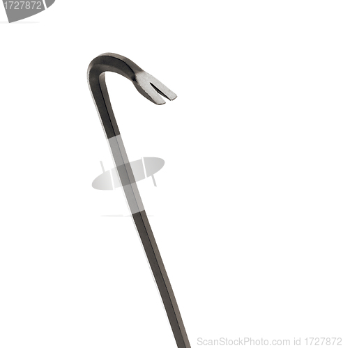 Image of Crowbar isolated on white