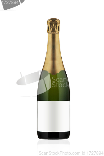 Image of Bottle of champagne