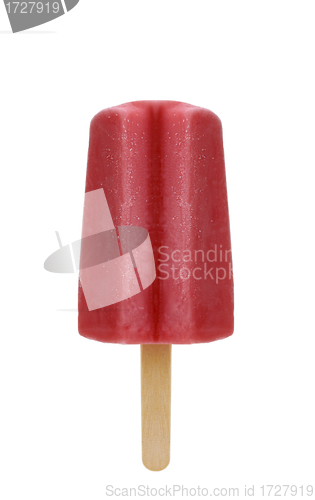 Image of ice cream pop strawberry