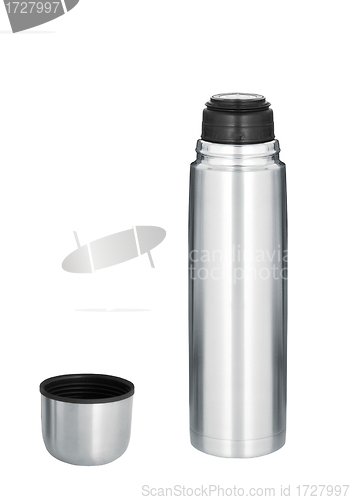 Image of Thermo flask isolated