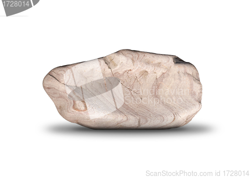 Image of Isolated zen stone