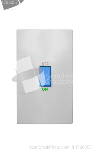 Image of Light Switch isolated on white background