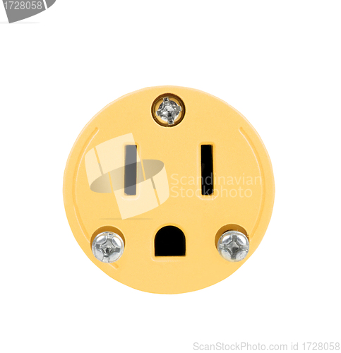 Image of outlet isolated